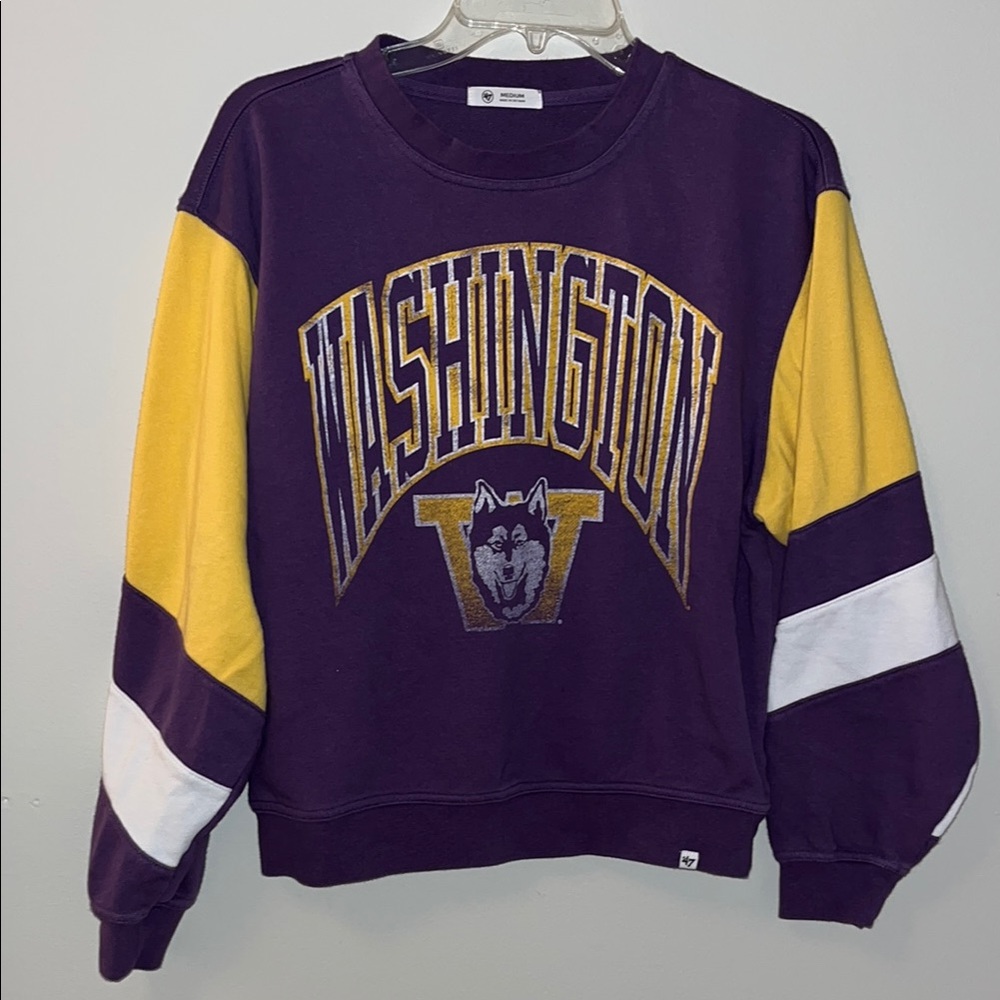 Washington Huskies Purple and Gold Sweatshirt